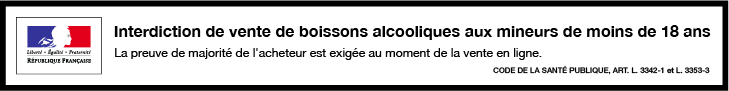 Interdiction de vente aux mineurs de moins de 18 ans
